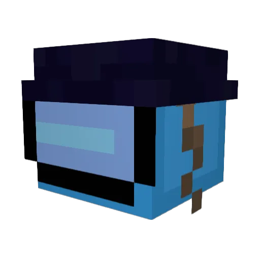 Takyonz Minecraft avatar head, 3D render