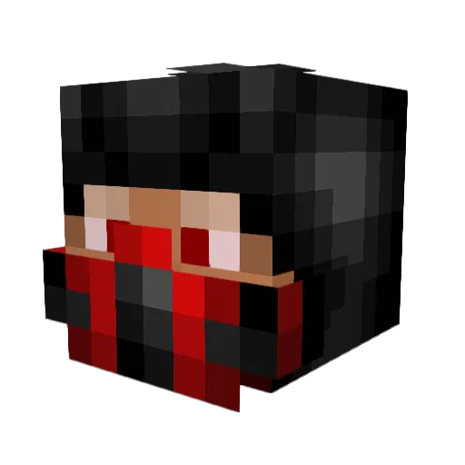 Tal_Darim Minecraft avatar head, 3D render