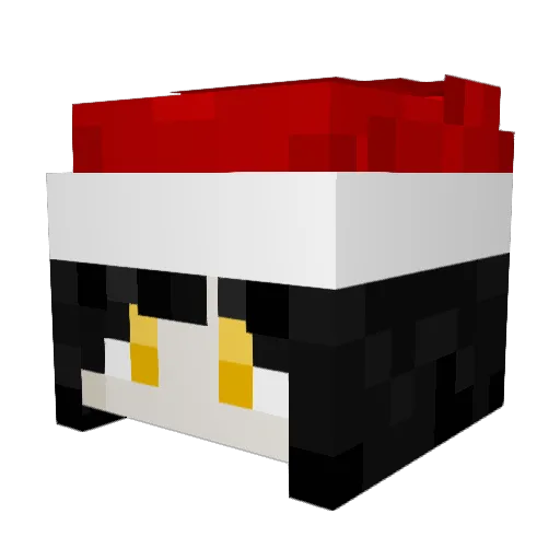 Talaska_ Minecraft avatar head, 3D render