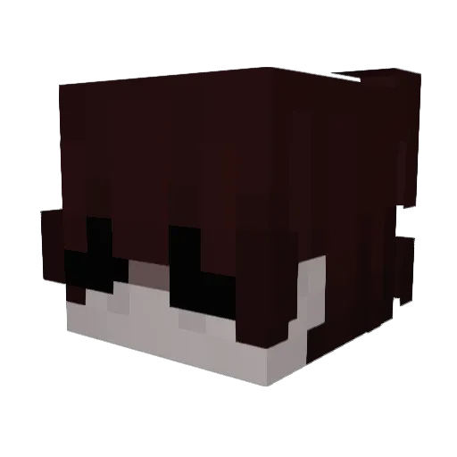 Tale18 Minecraft avatar head, 3D render