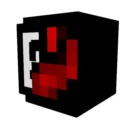 TalenSong Minecraft avatar head, 3D render