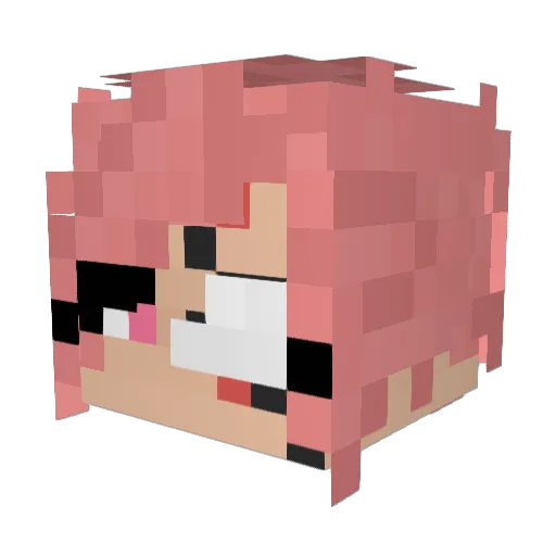 Talenheim Minecraft avatar head, 3D render