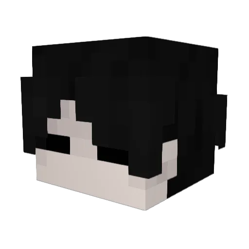 TalentofCrystal Minecraft avatar head, 3D render