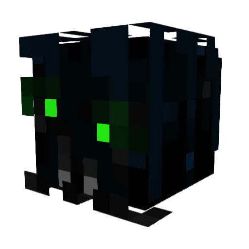 Talibomb Minecraft avatar head, 3D render