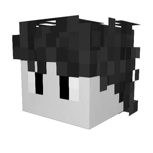 Talin_27 Minecraft avatar head, 3D render