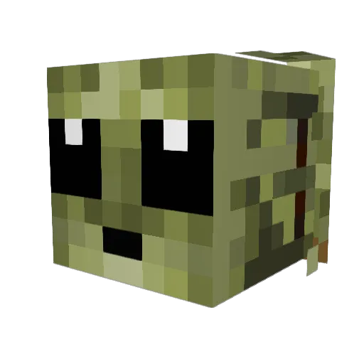 TaliundJesse Minecraft avatar head, 3D render