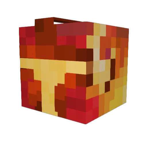 Talkedmonor Minecraft avatar head, 3D render