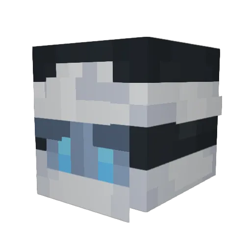 TalkingBeno7 Minecraft avatar head, 3D render