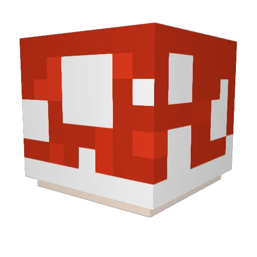 Talking_Heads Minecraft avatar head, 3D render