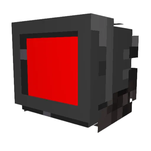Talkys Minecraft avatar head, 3D render