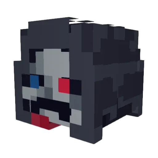 TallBoi2060 Minecraft avatar head, 3D render