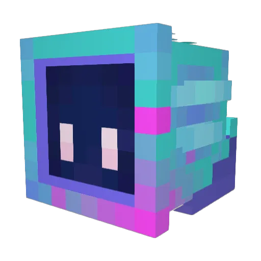 TallDuffMan Minecraft avatar head, 3D render