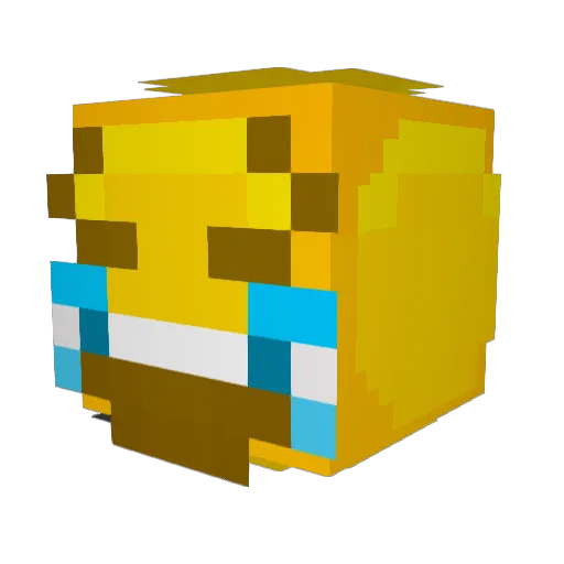 TallyWackoXD Minecraft avatar head, 3D render