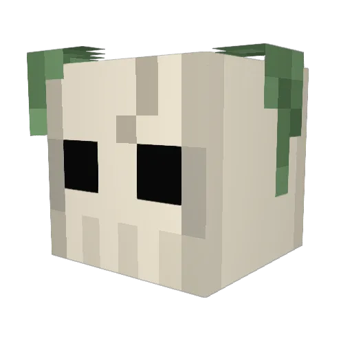 TalonLS Minecraft avatar head, 3D render
