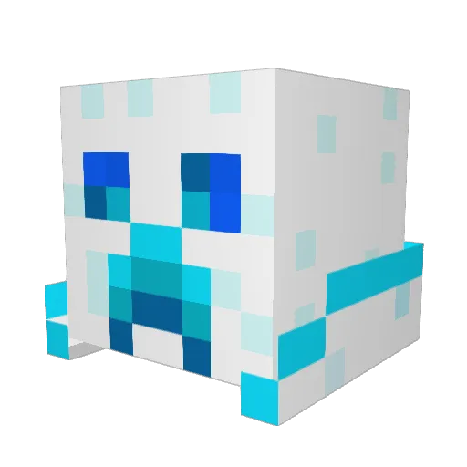 TalonWill Minecraft avatar head, 3D render