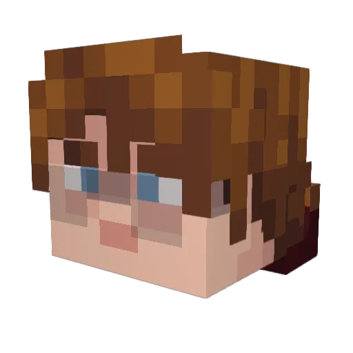 Talon_MC Minecraft avatar head, 3D render