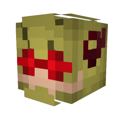 Talon_T2 Minecraft avatar head, 3D render