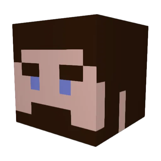 TalostheGreat Minecraft avatar head, 3D render