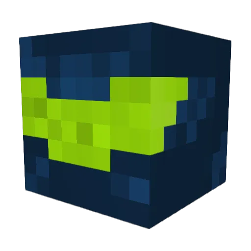 Talrum Minecraft avatar head, 3D render