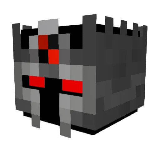 Talseth Minecraft avatar head, 3D render