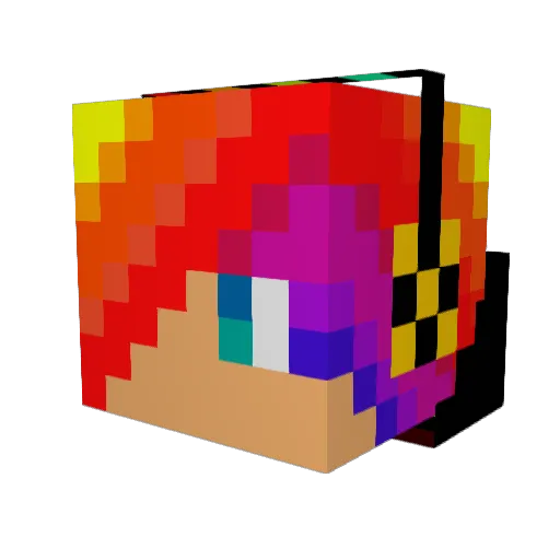 TamableCash_YT Minecraft avatar head, 3D render
