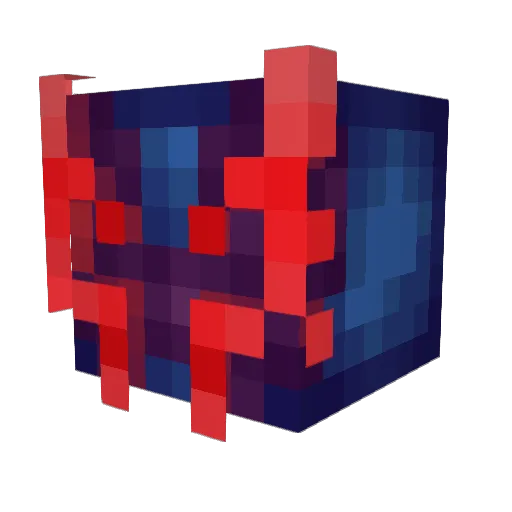 Tamangaming Minecraft avatar head, 3D render