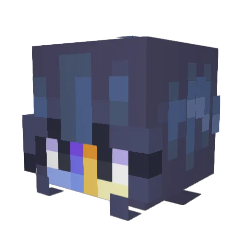 TamaraJoe_1 Minecraft avatar head, 3D render