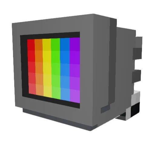 TamasK Minecraft avatar head, 3D render