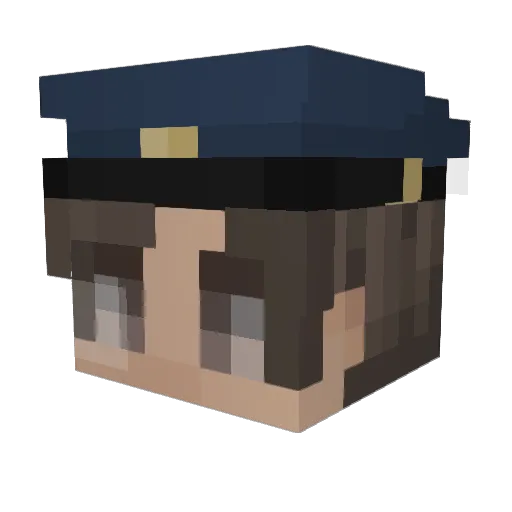 Tamascherandi22 Minecraft avatar head, 3D render