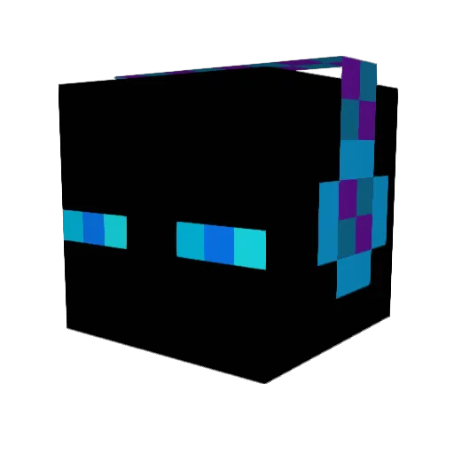 TamerOfTheBlocks Minecraft avatar head, 3D render