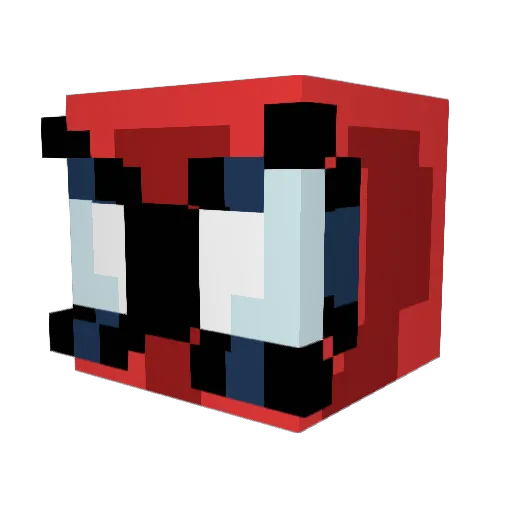 Tamih26 Minecraft avatar head, 3D render