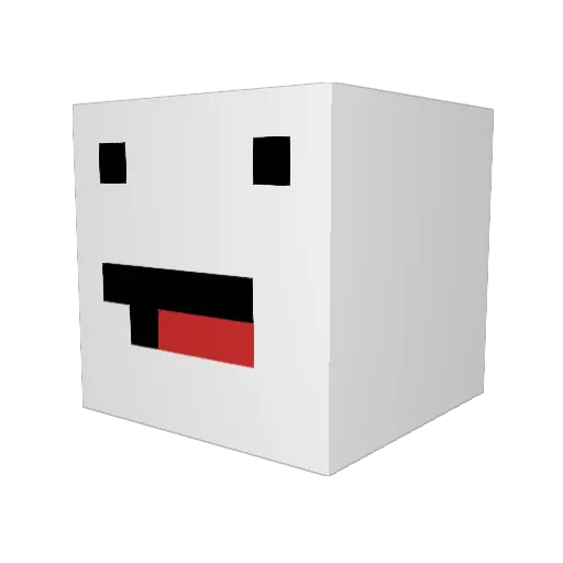 TammeDerEchte Minecraft avatar head, 3D render