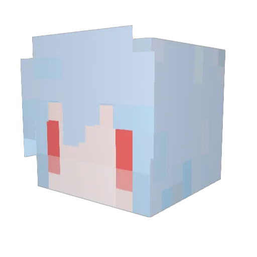 TammyBee Minecraft avatar head, 3D render