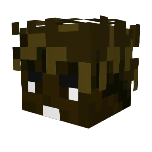 Tammy_Abraham Minecraft avatar head, 3D render