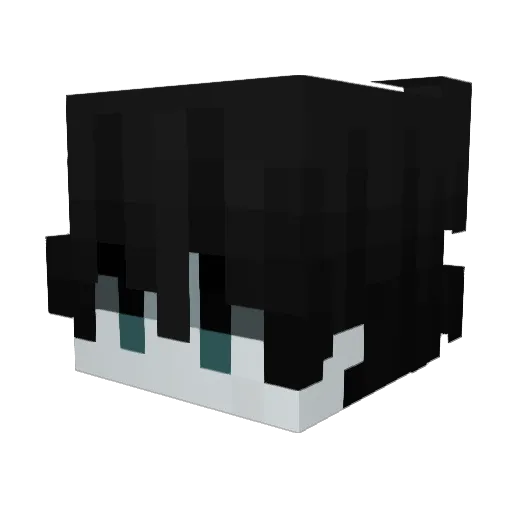 TamoDkenjiro Minecraft avatar head, 3D render
