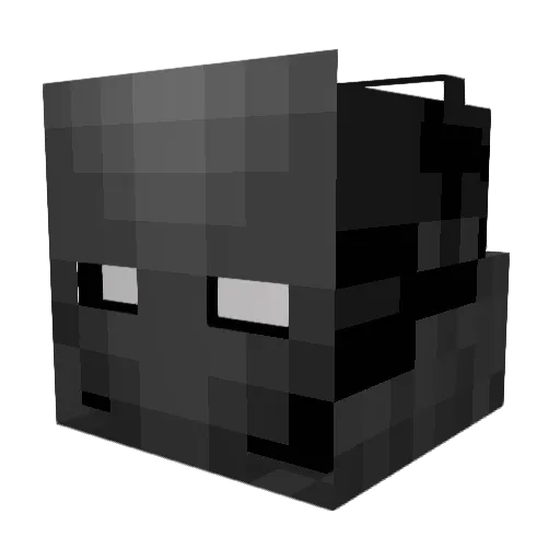 Tamochd Minecraft avatar head, 3D render