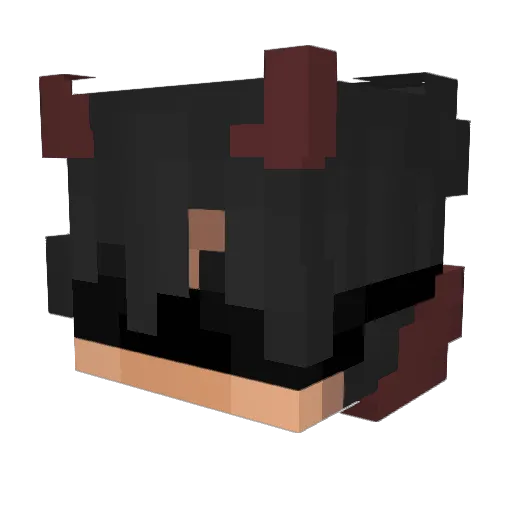 TanMan83 Minecraft avatar head, 3D render