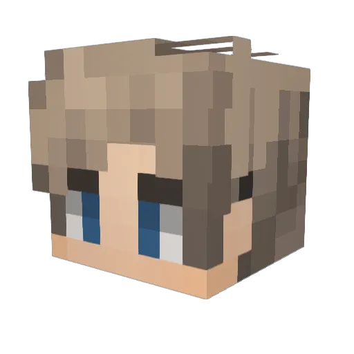Tan_Is_The_Name Minecraft avatar head, 3D render