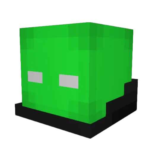 Tanapob Minecraft avatar head, 3D render