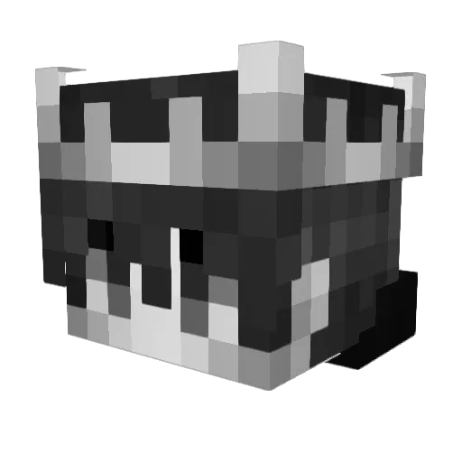 TanerErdem Minecraft avatar head, 3D render