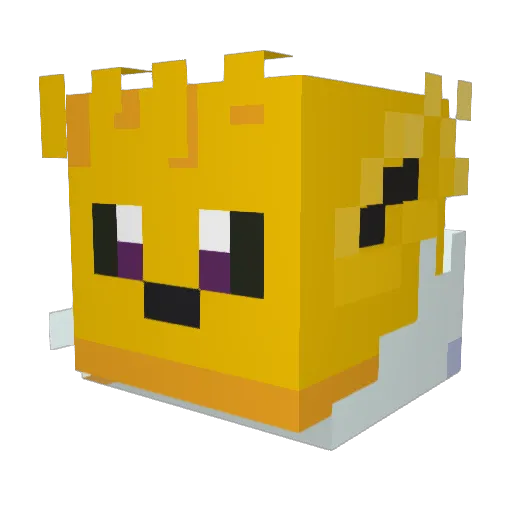 TangentDeer6298 Minecraft avatar head, 3D render