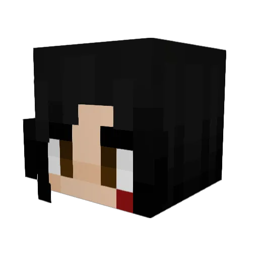 TangibleGem2548 Minecraft avatar head, 3D render