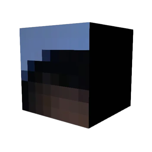 TangleDangle6900 Minecraft avatar head, 3D render