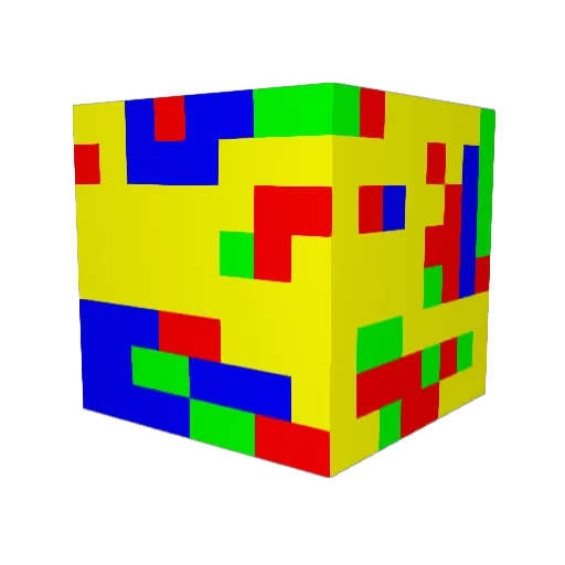 Tanix90 Minecraft avatar head, 3D render