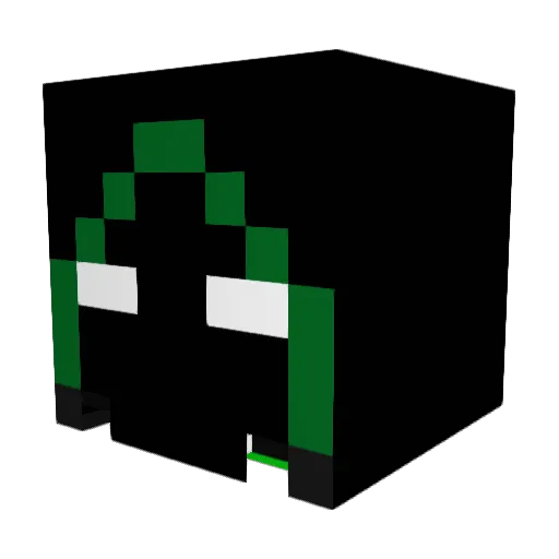Tank1297 Minecraft avatar head, 3D render
