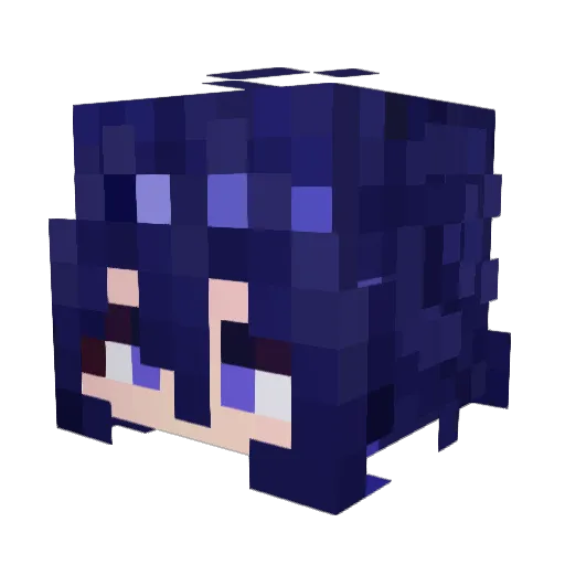 TankFreddy Minecraft avatar head, 3D render