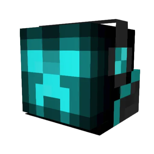 TankGamer92 Minecraft avatar head, 3D render