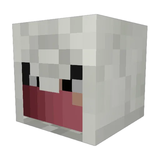 TankGuy23 Minecraft avatar head, 3D render
