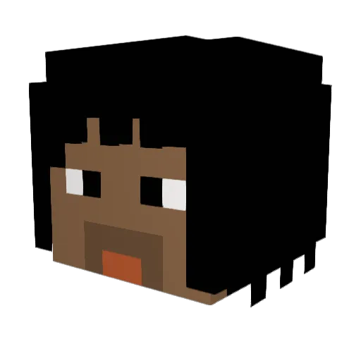 Tank_Bboy_148 Minecraft avatar head, 3D render
