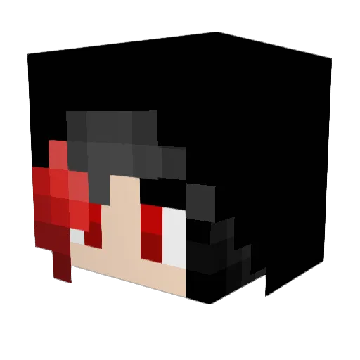 Tankgirl10 Minecraft avatar head, 3D render